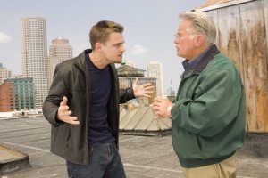 Leonardo DiCaprio and Martin Sheen in 'The Departed'