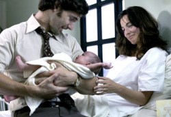 Eric Bana and Ayelet July Zurer