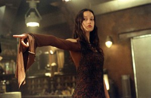 Another of Whedon's ass-kicking hotties: Summer Glau in 'Serenity'